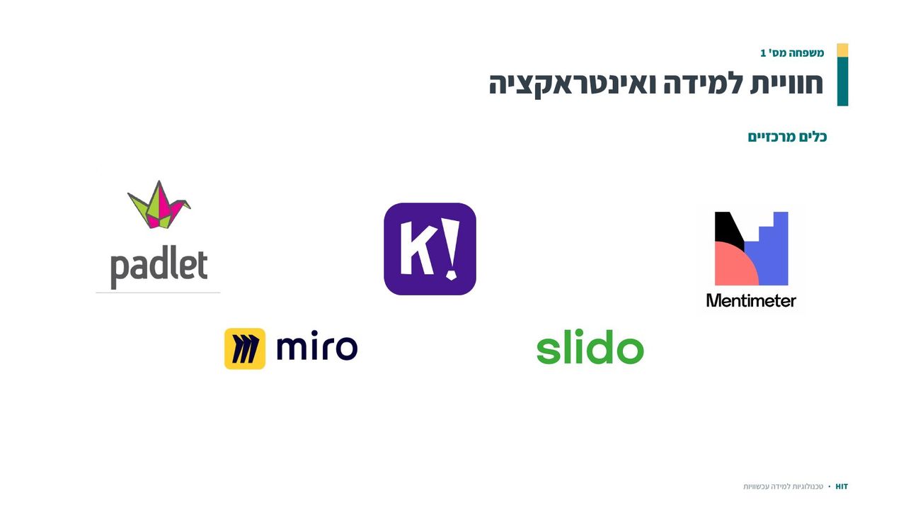 חוויית למידה ואינטראקציה, שקף 5 מתוך 16